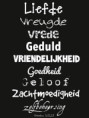 De vrucht van de Geest.